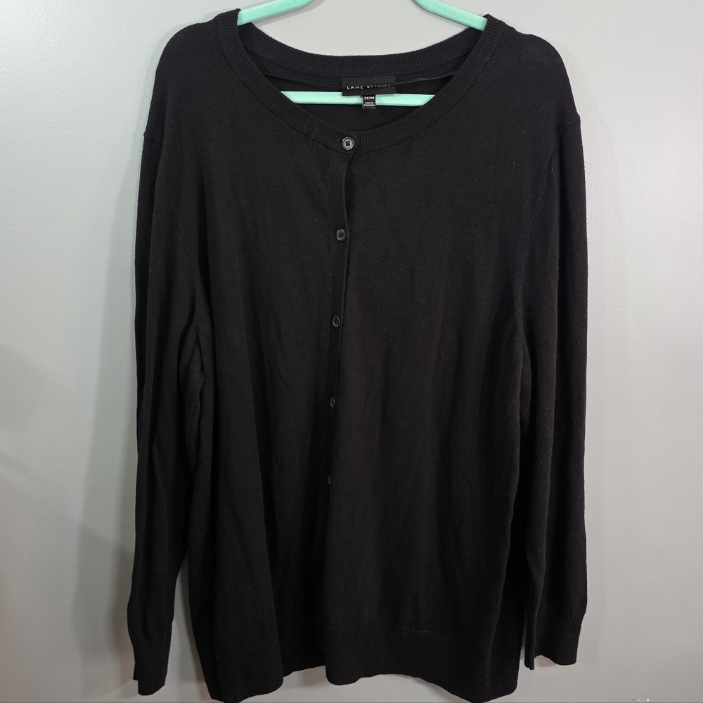 Lane Bryant Classic Black Cardigan